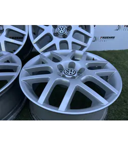 5x100 16" Volkswagen gyári alufelni 6,5Jx16h2 ET42 - Mobil Gumis 2