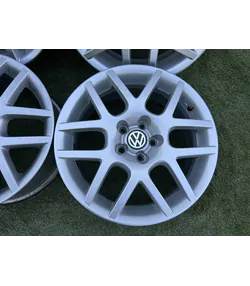 5x100 16" Volkswagen gyári alufelni 6,5Jx16h2 ET42 - Mobil Gumis 4