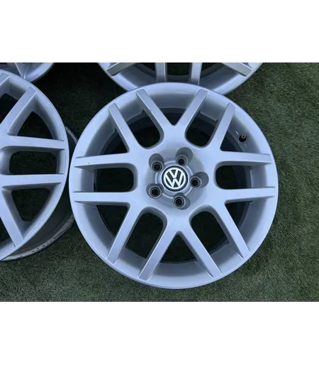 5x100 16" Volkswagen gyári alufelni 6,5Jx16h2 ET42 - Mobil Gumis 4