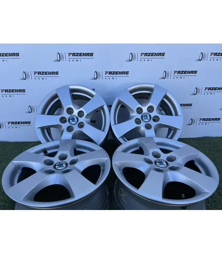 5x100 14" Skoda gyári alufelni 6Jx14h2 ET43 - Mobil Gumis