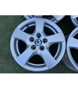 5x100 14" Skoda gyári alufelni 6Jx14h2 ET43 - Mobil Gumis 3