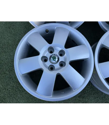 5x100 15" Skoda gyári alufelni 6Jx15h2 ET43 - Mobil Gumis 3
