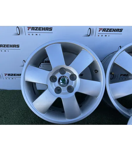 5x100 15" Skoda gyári alufelni 6Jx15h2 ET43 - Mobil Gumis 5