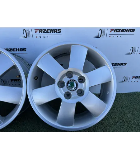 5x100 15" Skoda gyári alufelni 6Jx15h2 ET43 - Mobil Gumis 6
