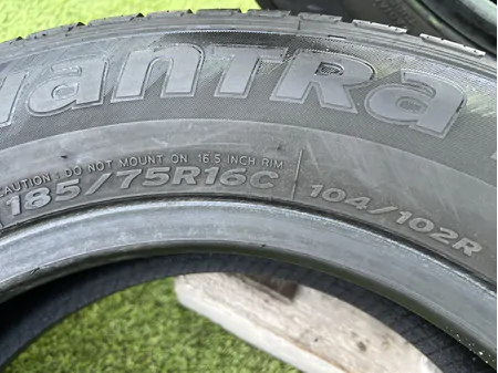 185/75 R16C Hankook Vantra LT nyári gumi 6mm 5