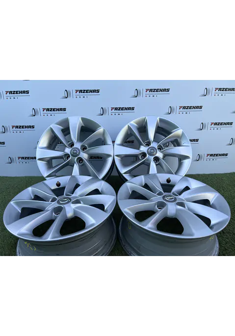 4x100 15" Opel gyári alufelni + TPMS szenzor 6Jx15h2 ET39 - Mobil Gumis