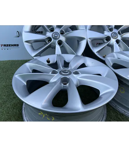 4x100 15" Opel gyári alufelni + TPMS szenzor 6Jx15h2 ET39 - Mobil Gumis 2