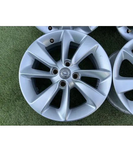 4x100 15" Opel gyári alufelni + TPMS szenzor 6Jx15h2 ET39 - Mobil Gumis 3