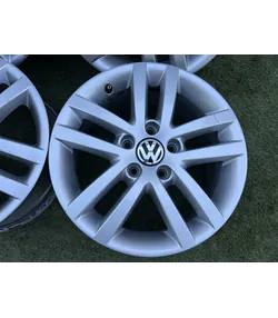 5x112 16" Volkswagen gyári alufelni 6,5Jx16h2 ET50 - Mobil Gumis 4