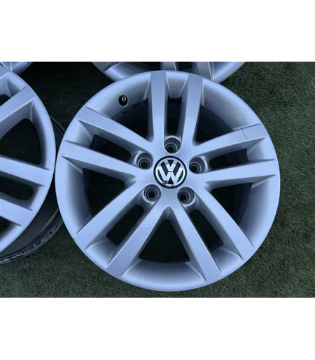 5x112 16" Volkswagen gyári alufelni 6,5Jx16h2 ET50 - Mobil Gumis 4