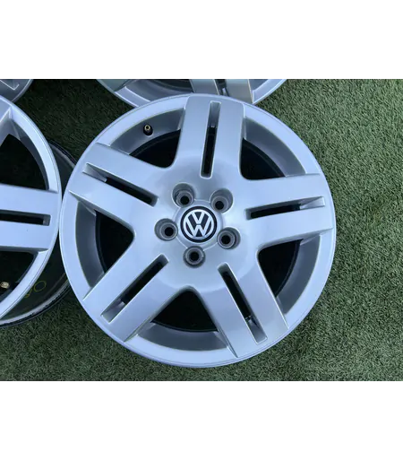5x100 15" Volkswagen gyári alufelni 6Jx15h2 ET38 - Mobil Gumis 4