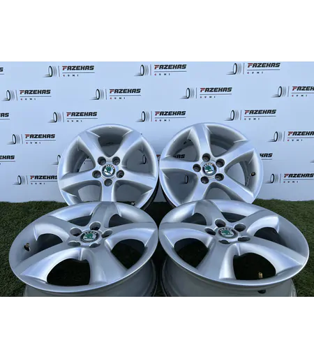 5x100 15" Skoda gyári alufelni 6Jx15h2 ET43 - Mobil Gumis