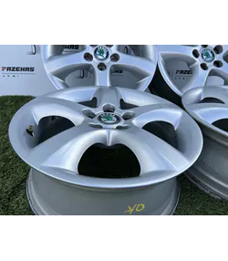 5x100 15" Skoda gyári alufelni 6Jx15h2 ET43 - Mobil Gumis 2