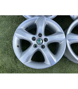 5x100 15" Skoda gyári alufelni 6Jx15h2 ET43 - Mobil Gumis 3