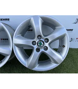 5x100 15" Skoda gyári alufelni 6Jx15h2 ET43 - Mobil Gumis 6