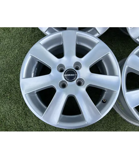 4x100 15" Borbet alufelni 6,5Jx15h2 ET35 - Mobil Gumis 3