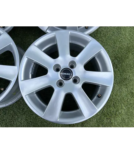 4x100 15" Borbet alufelni 6,5Jx15h2 ET35 - Mobil Gumis 4