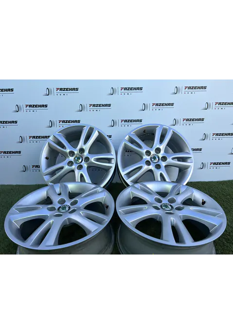 5x100 16" Skoda gyári alufelni 6,5Jx16h2 ET43 - Mobil Gumis