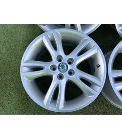 5x100 16" Skoda gyári alufelni 6,5Jx16h2 ET43 - Mobil Gumis 3