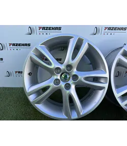 5x100 16" Skoda gyári alufelni 6,5Jx16h2 ET43 - Mobil Gumis 5