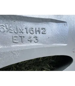 5x100 16" Skoda gyári alufelni 6,5Jx16h2 ET43 - Mobil Gumis 7