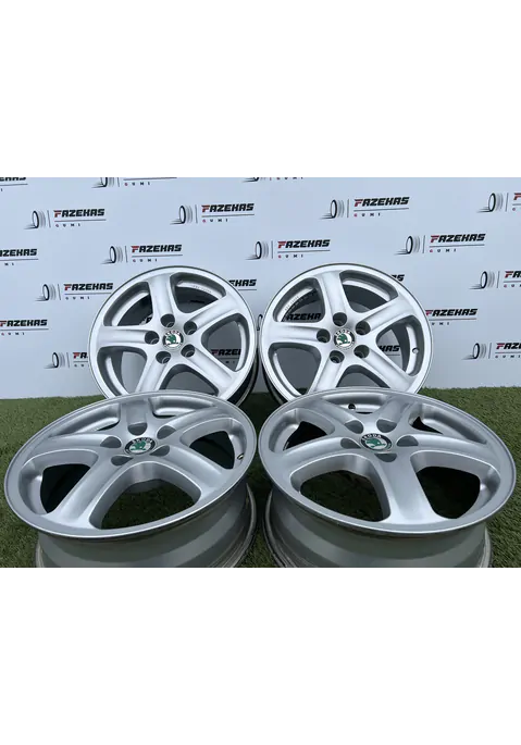 5x100 15" Skoda gyári alufelni 6Jx15h2 ET38 - Mobil Gumis