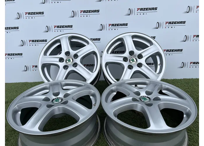 5x100 15" Skoda gyári alufelni 6Jx15h2 ET38 - Mobil Gumis