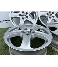 5x100 15" Skoda gyári alufelni 6Jx15h2 ET38 - Mobil Gumis 2