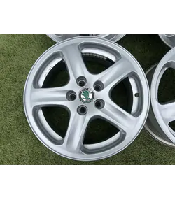5x100 15" Skoda gyári alufelni 6Jx15h2 ET38 - Mobil Gumis 3