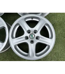 5x100 15" Skoda gyári alufelni 6Jx15h2 ET38 - Mobil Gumis 4
