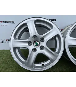 5x100 15" Skoda gyári alufelni 6Jx15h2 ET38 - Mobil Gumis 5