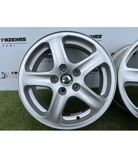 5x100 15" Skoda gyári alufelni 6Jx15h2 ET38 - Mobil Gumis 5