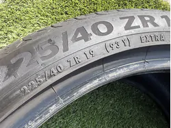 225/40 R19 Continental SportContact 6 nyári gumi 4,5-5mm 5