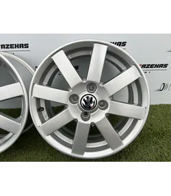 4x100 15" Volkswagen gyári alufelni 6Jx15h2 ET45 - Mobil Gumis 6