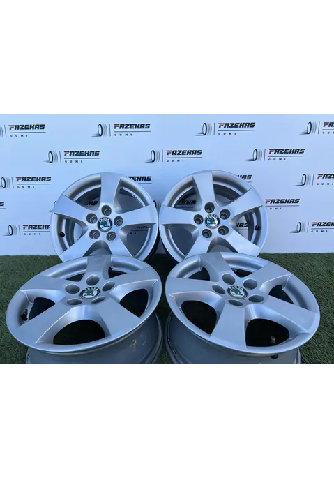 5x100 14" Skoda gyári alufelni 6Jx14h2 ET43 - Mobil Gumis