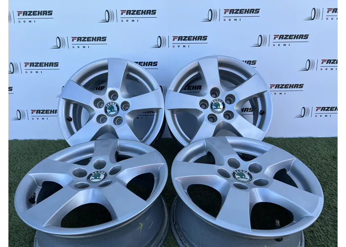 5x100 14" Skoda gyári alufelni 6Jx14h2 ET43 - Mobil Gumis