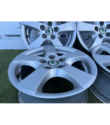 5x100 14" Skoda gyári alufelni 6Jx14h2 ET43 - Mobil Gumis 2