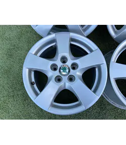 5x100 14" Skoda gyári alufelni 6Jx14h2 ET43 - Mobil Gumis 3