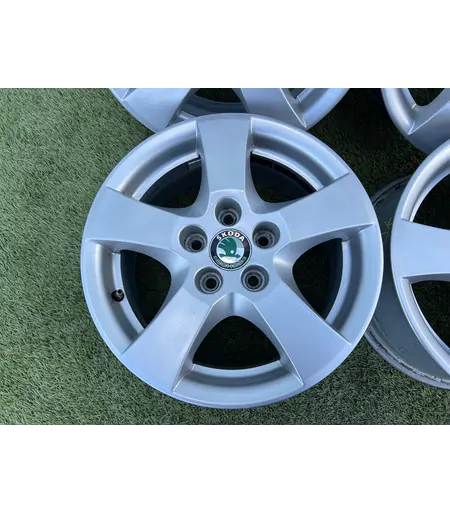 5x100 14" Skoda gyári alufelni 6Jx14h2 ET43 - Mobil Gumis 3