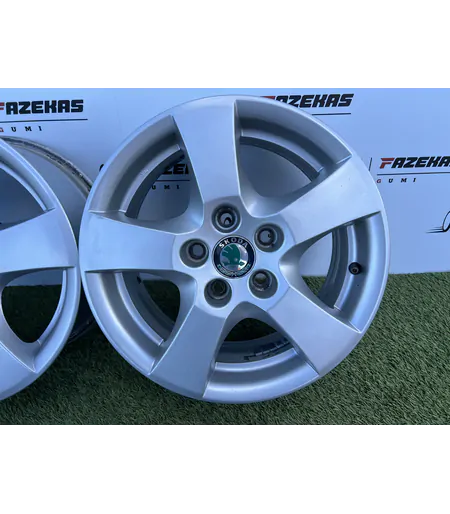 5x100 14" Skoda gyári alufelni 6Jx14h2 ET43 - Mobil Gumis 6