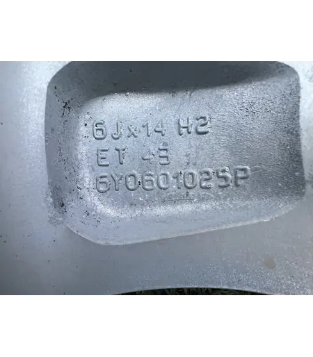 5x100 14" Skoda gyári alufelni 6Jx14h2 ET43 - Mobil Gumis 5