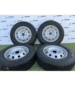 5x118 15" Fiat gyári lemezfelni 215/70 R15C téli gumikkal - Mobil Gumis