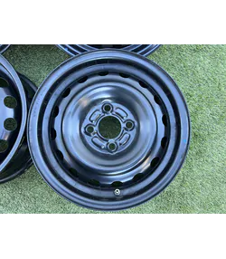 4x100 14" Nissan Micra gyári lemezfelni + TPMS szenzor 5,5Jx14h2 ET45 - Mobil Gumis 3