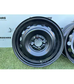 4x100 14" Nissan Micra gyári lemezfelni + TPMS szenzor 5,5Jx14h2 ET45 - Mobil Gumis 4