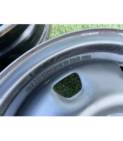 4x100 14" Hyundai gyári lemezfelni 5Jx14h2 ET46 - Mobil Gumis 6