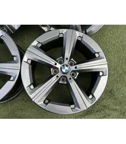 5x112 17" Bmw gyári alufelni + TPMS szenzor 7Jx17h2 ET41 - Mobil Gumis 4