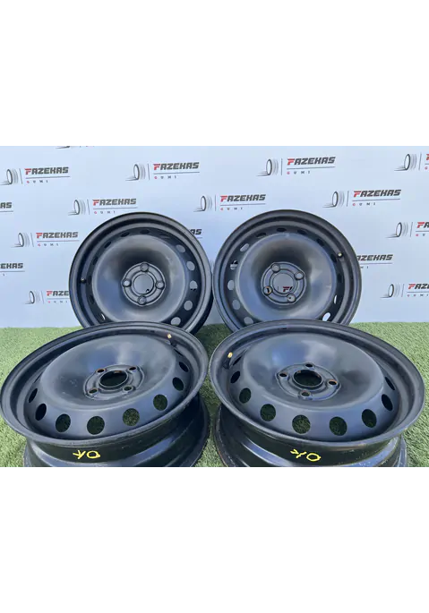 4x100 15" Volkswagen gyári lemezfelni 6Jx15h2 ET43 - Mobil Gumis