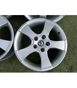 5x112 16" Skoda gyári alufelni 6,5Jx16h2 ET50 - Mobil Gumis 4