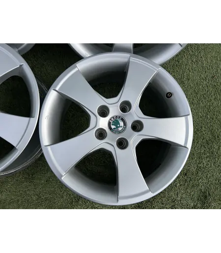 5x112 16" Skoda gyári alufelni 6,5Jx16h2 ET50 - Mobil Gumis 4