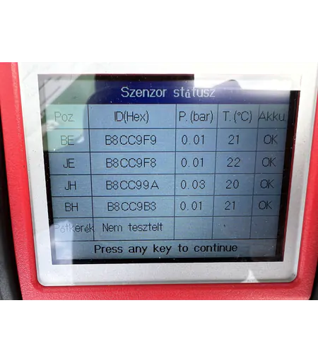 4x100 15" Toyota gyári lemezfelni + TPMS szenzor 5Jx15h2 ET39 - Mobil Gumis 8